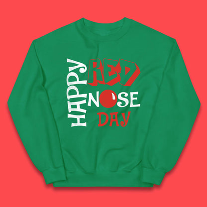 Happy Red Nose Day Kids Jumper