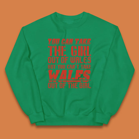 The Girl Out Of Wales Kids Jumper