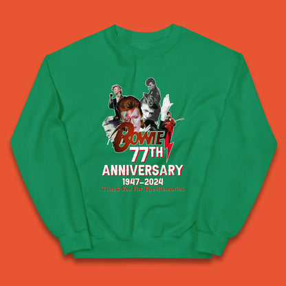 Bowie 77th Anniversary Kids Jumper