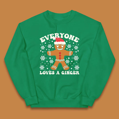 Gingerbread Christmas Kids Jumper