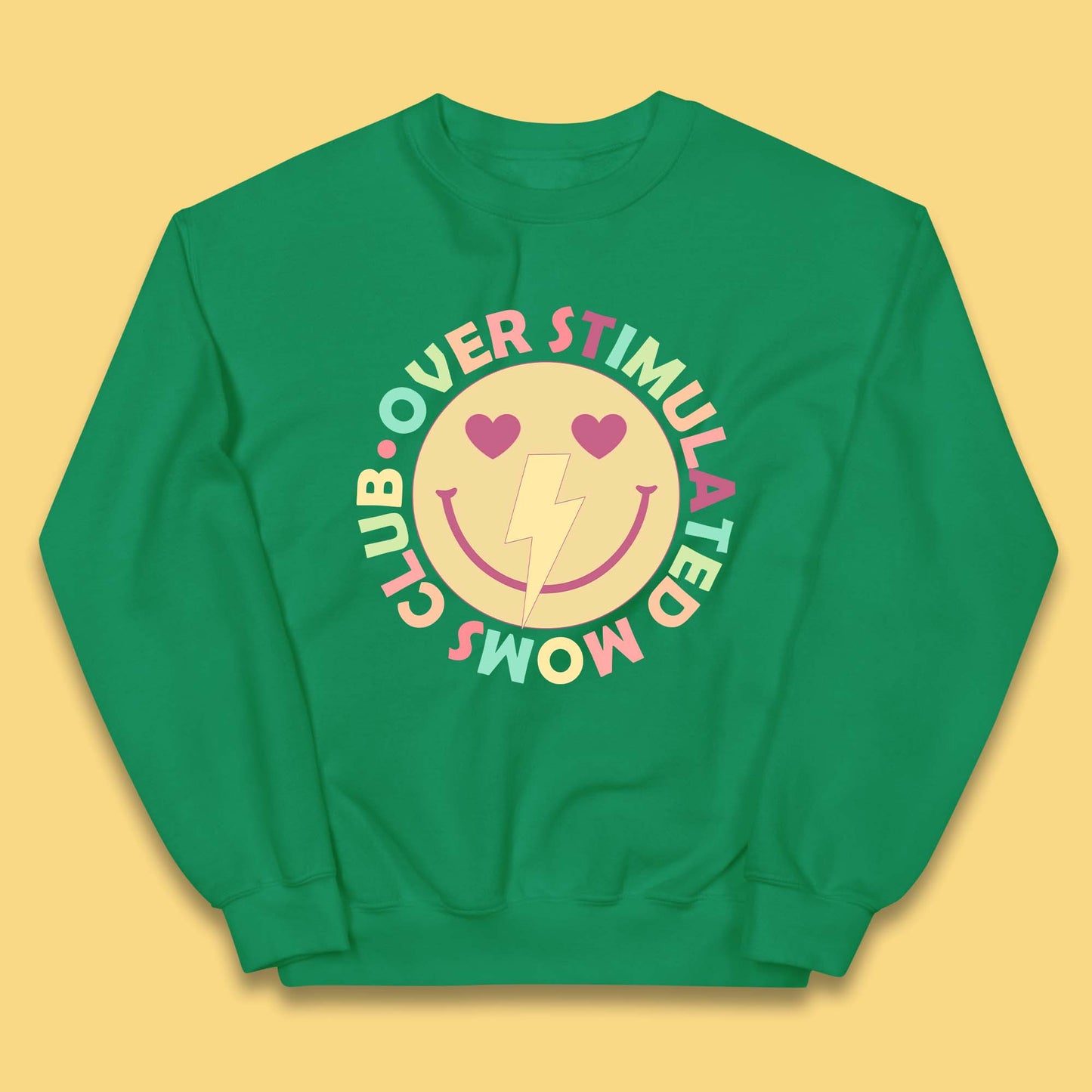 Over Stimulated Moms Club Kids Jumper