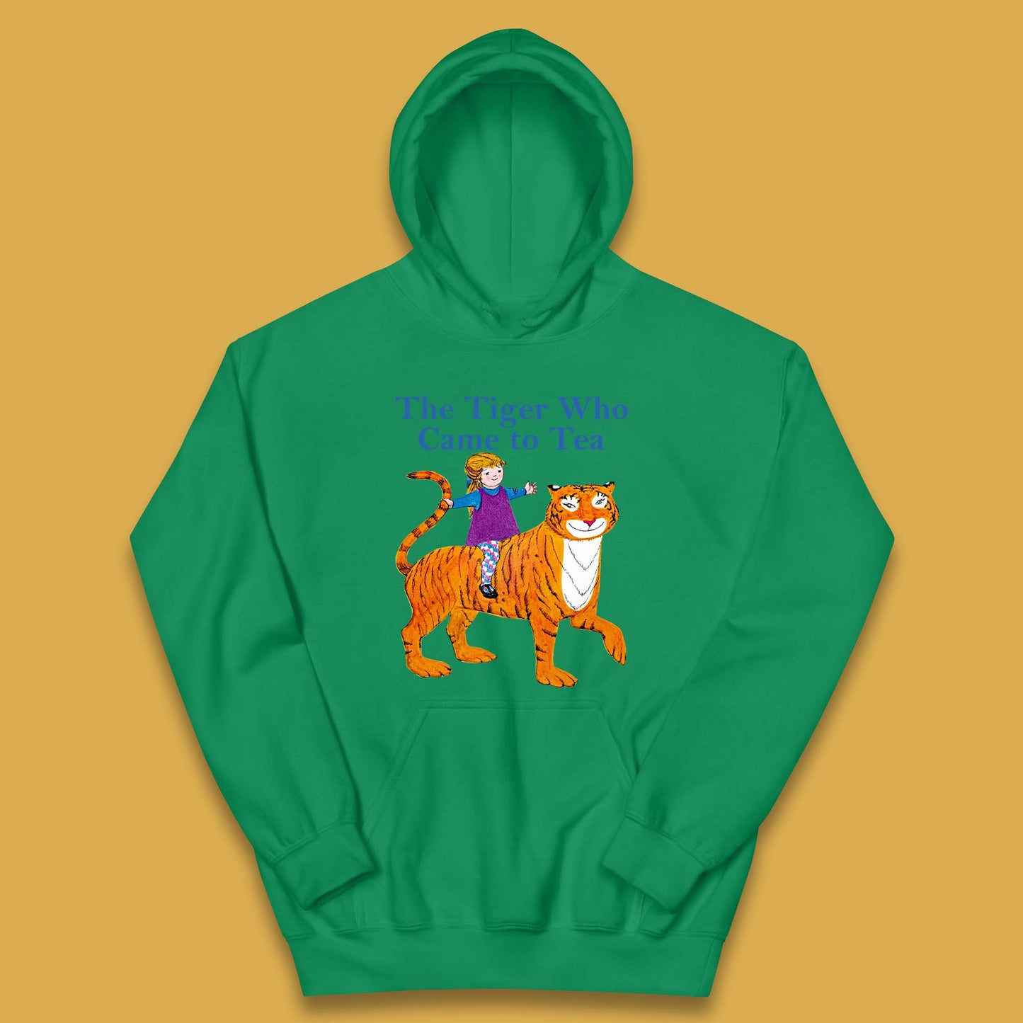 The Tiger Who Came To Tea Book Day Kids Hoodie