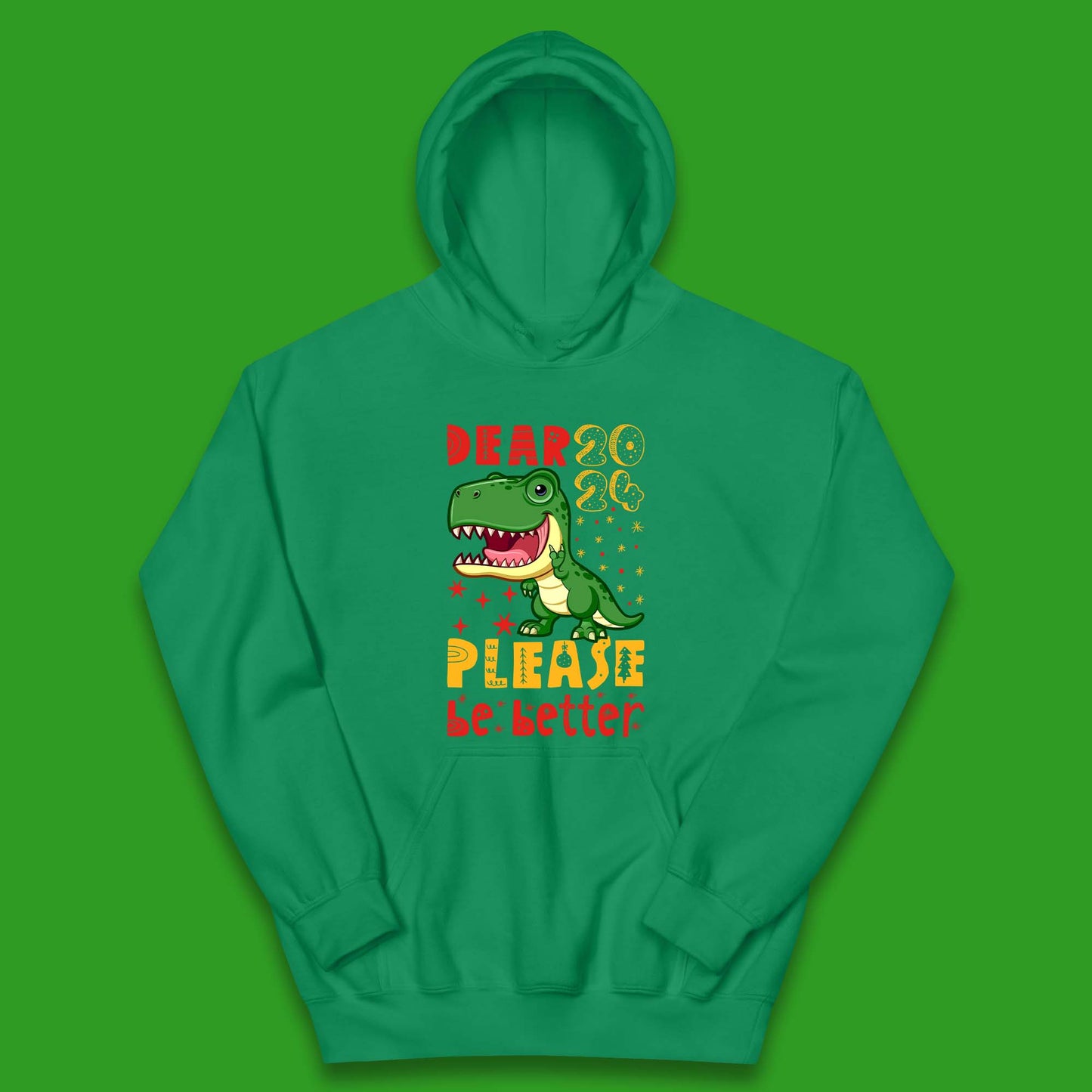 Dear 2024 Please Be Better Kids Hoodie