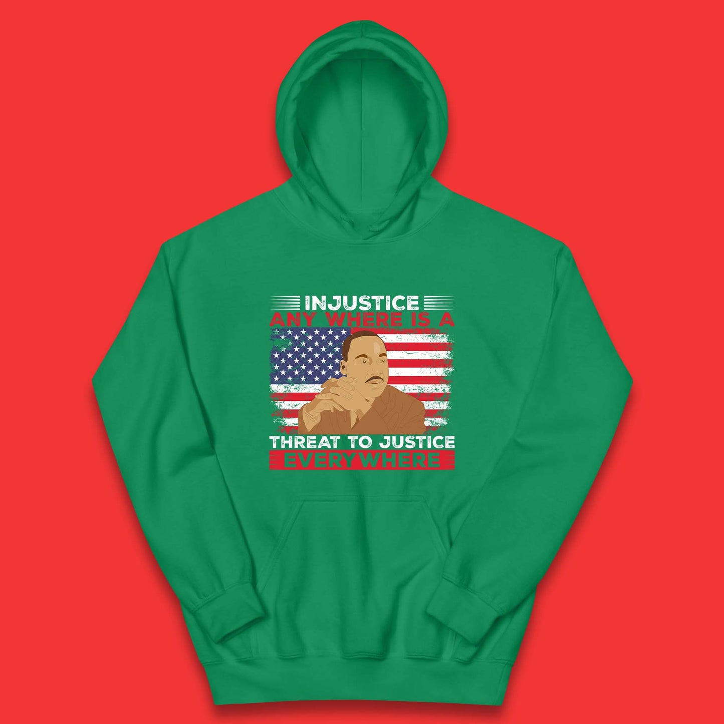 Martin Luther King Quotes Kids Hoodie