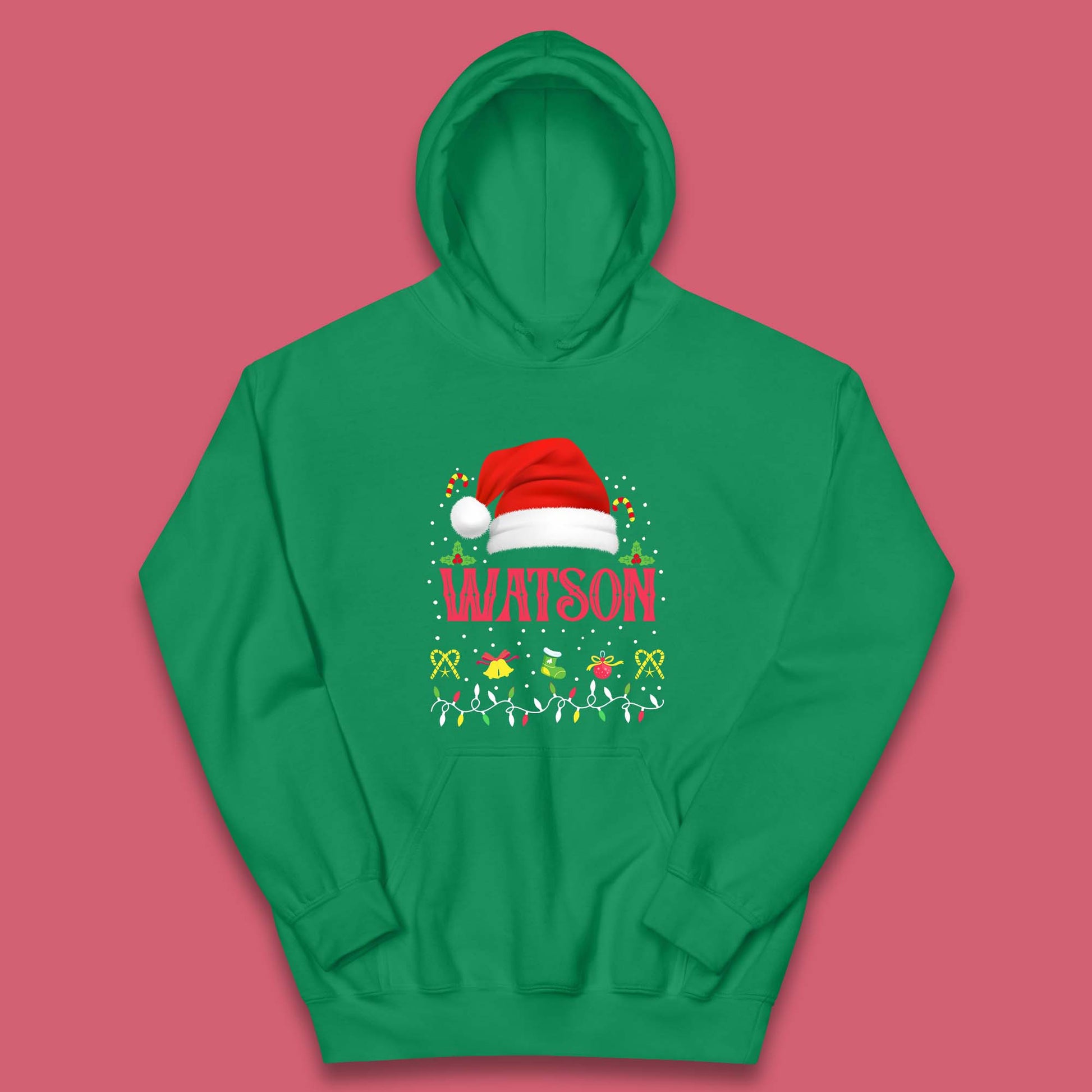 christmas santa claus hat hoodie