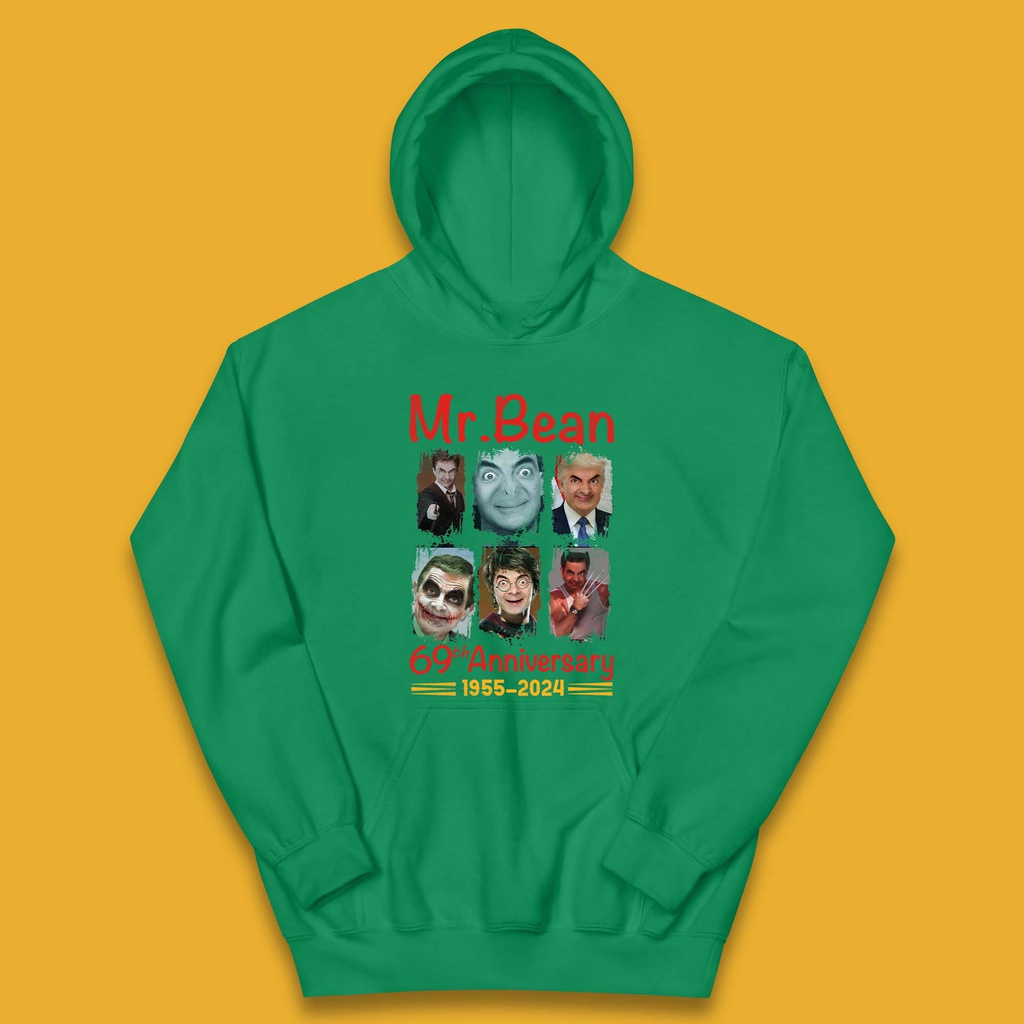 Mr. Bean 69th Anniversary Kids Hoodie