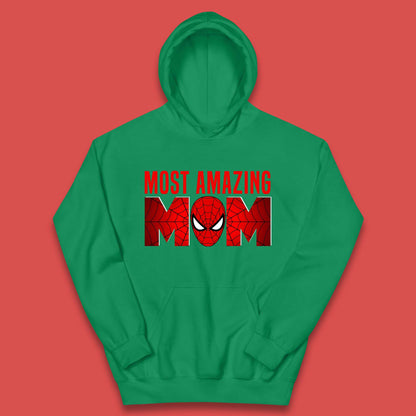 Most Amazing Spider Mom Kids Hoodie