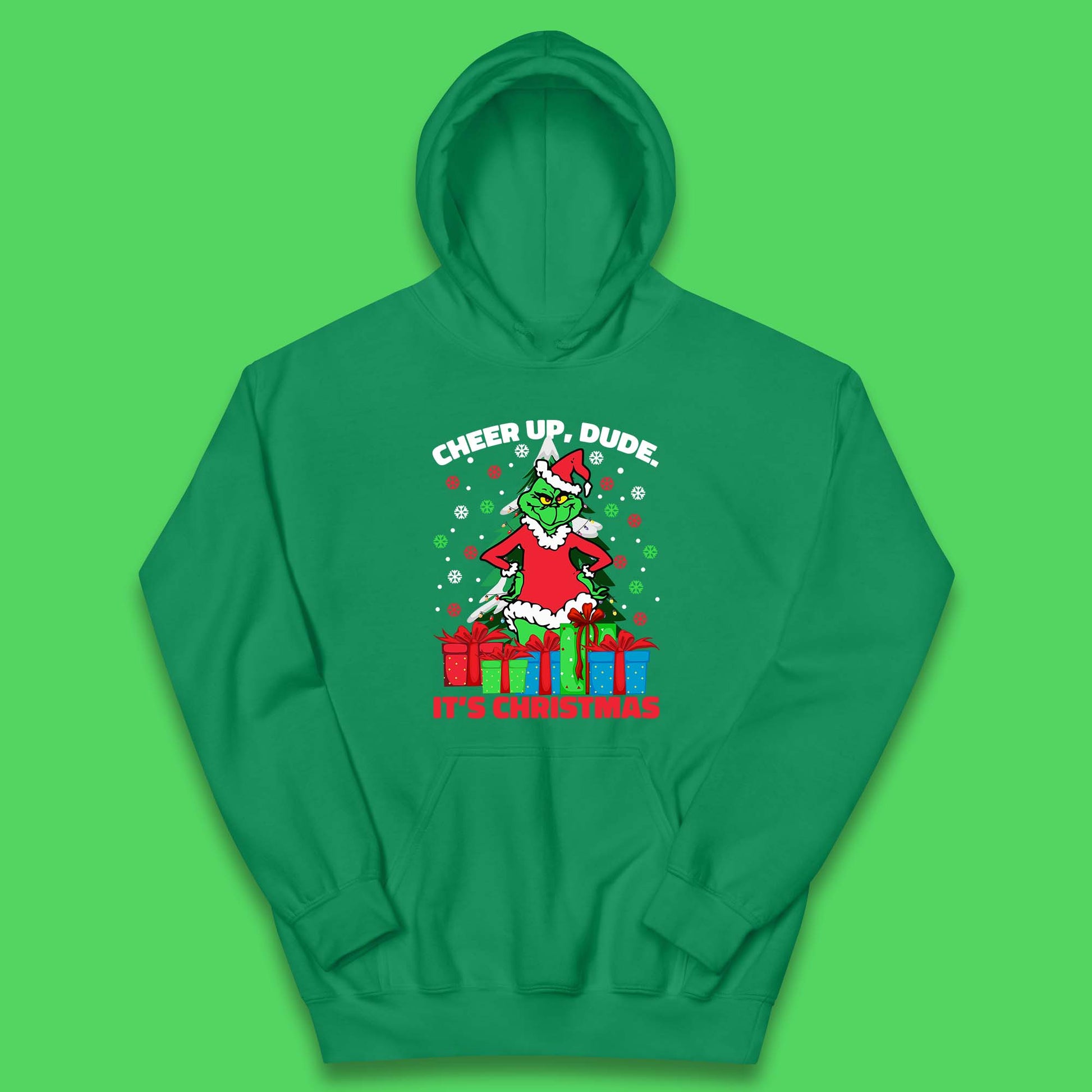 cheer up dude it's christmas hoodie