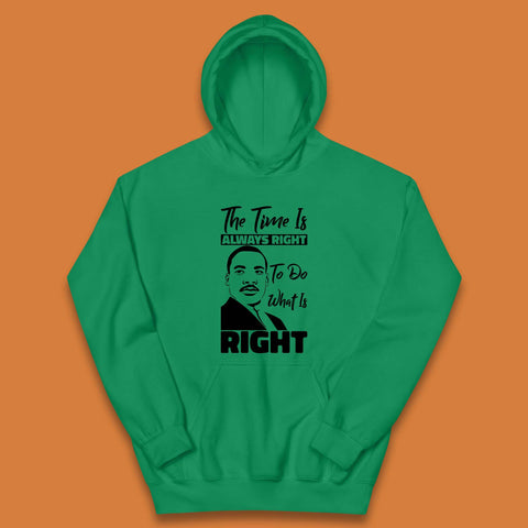Martin Luther King Jr Quote Kids Hoodie