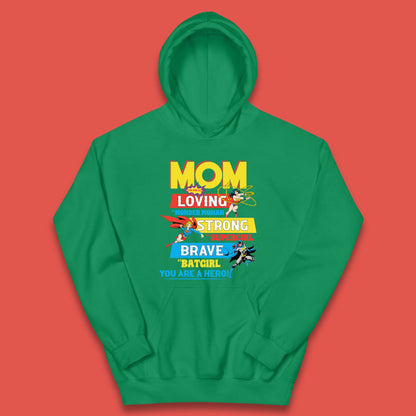 Mom You are Hero Kids Hoodie