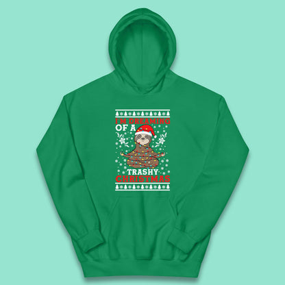 sloth christmas hoodie