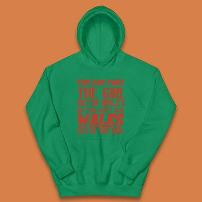 The Girl Out Of Wales Kids Hoodie