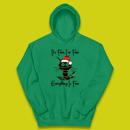 electrocuted cat hoodie