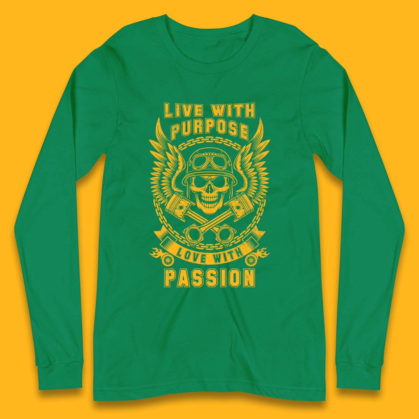 Live With Purpose Live With Passion Long Sleeve T-Shirt