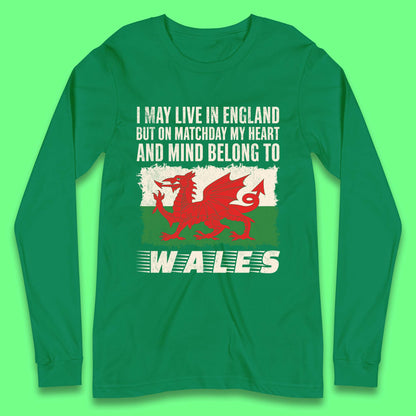 Wales Long Sleeve Football Shirt