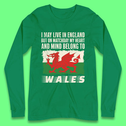 Wales Long Sleeve Football Shirt
