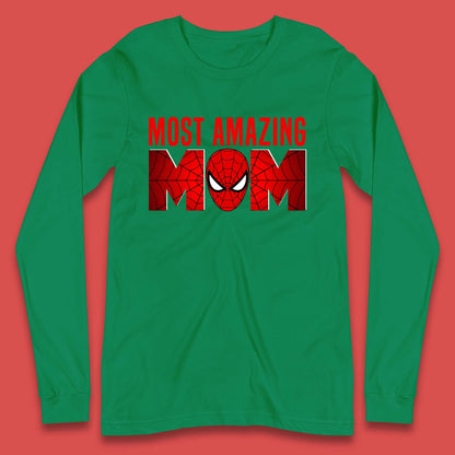 Most Amazing Spider Mom Long Sleeve T-Shirt