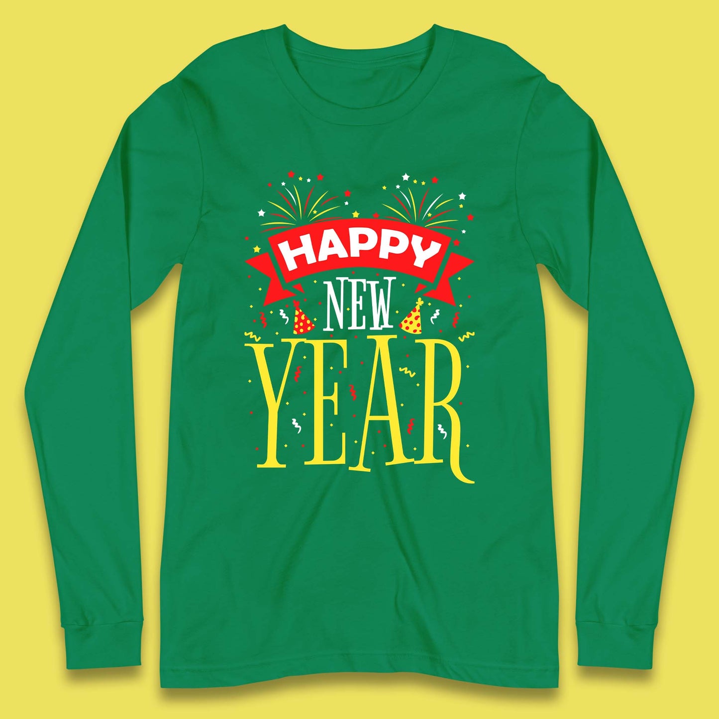 Happy New Year Celebrations Long Sleeve T-Shirt