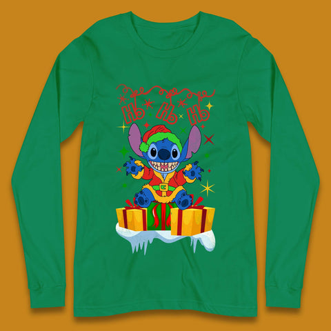 Elf Stitch Christmas Long Sleeve T-Shirt
