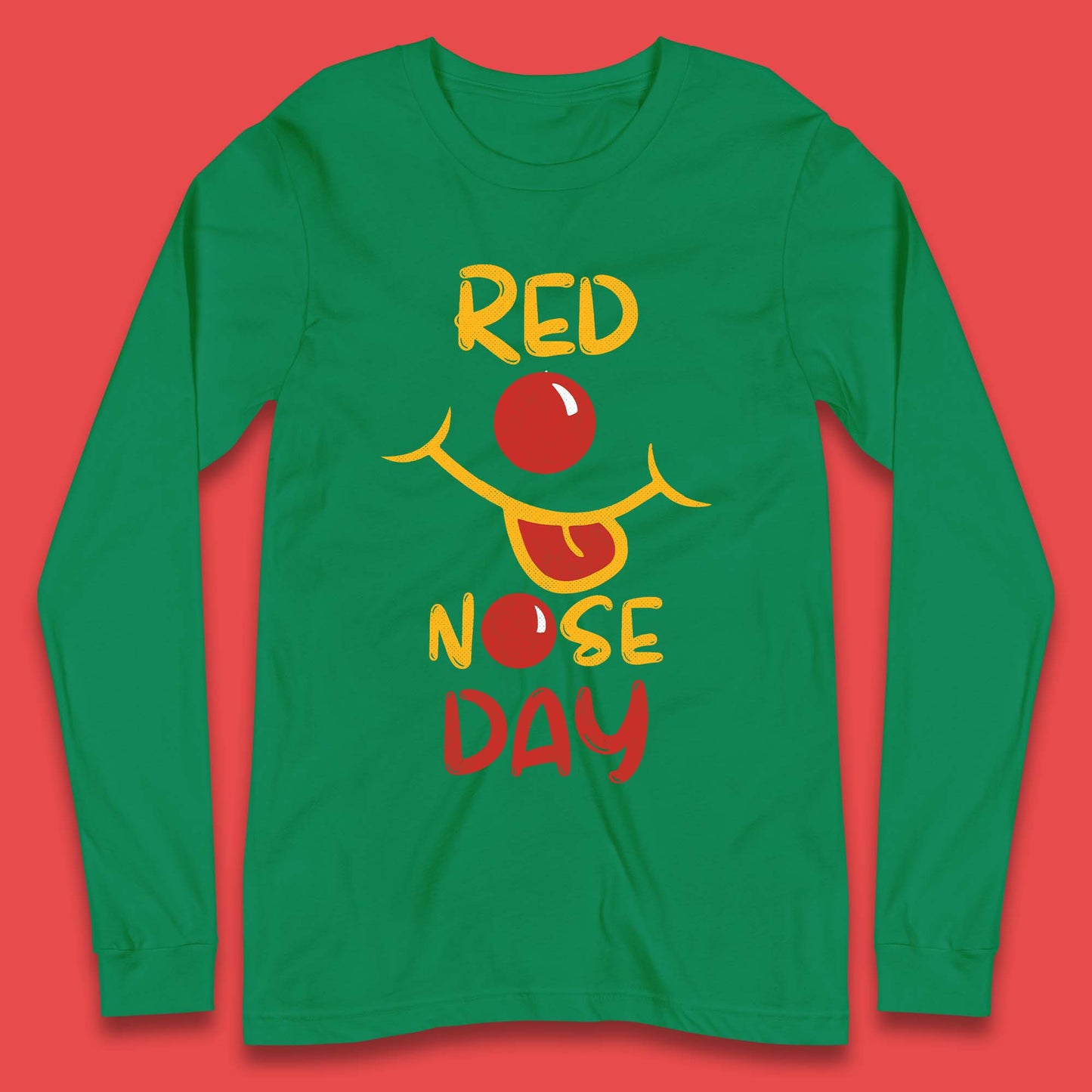 Red Nose Day Long Sleeve Top