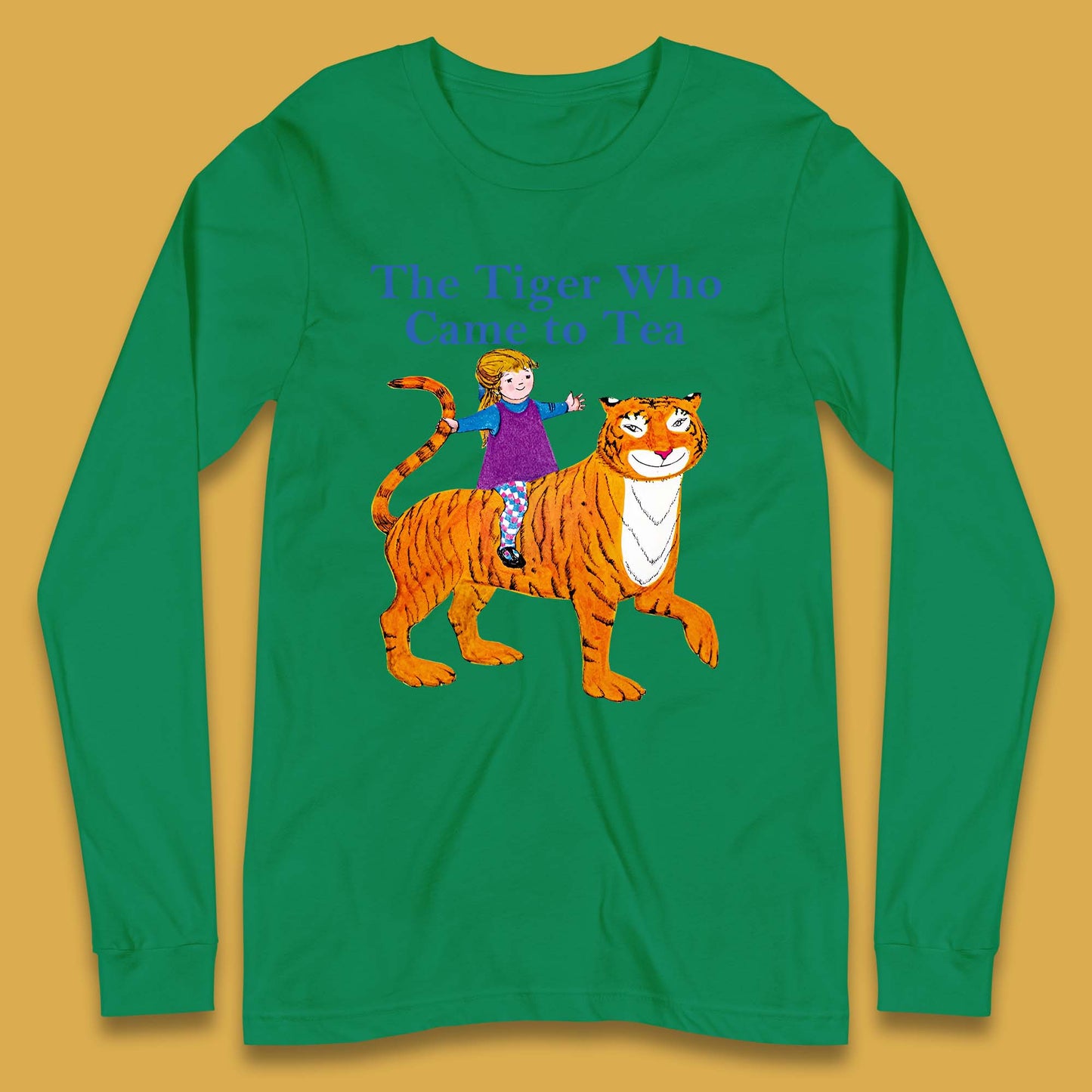 The Tiger Who Came To Tea Book Day Long Sleeve T-Shirt