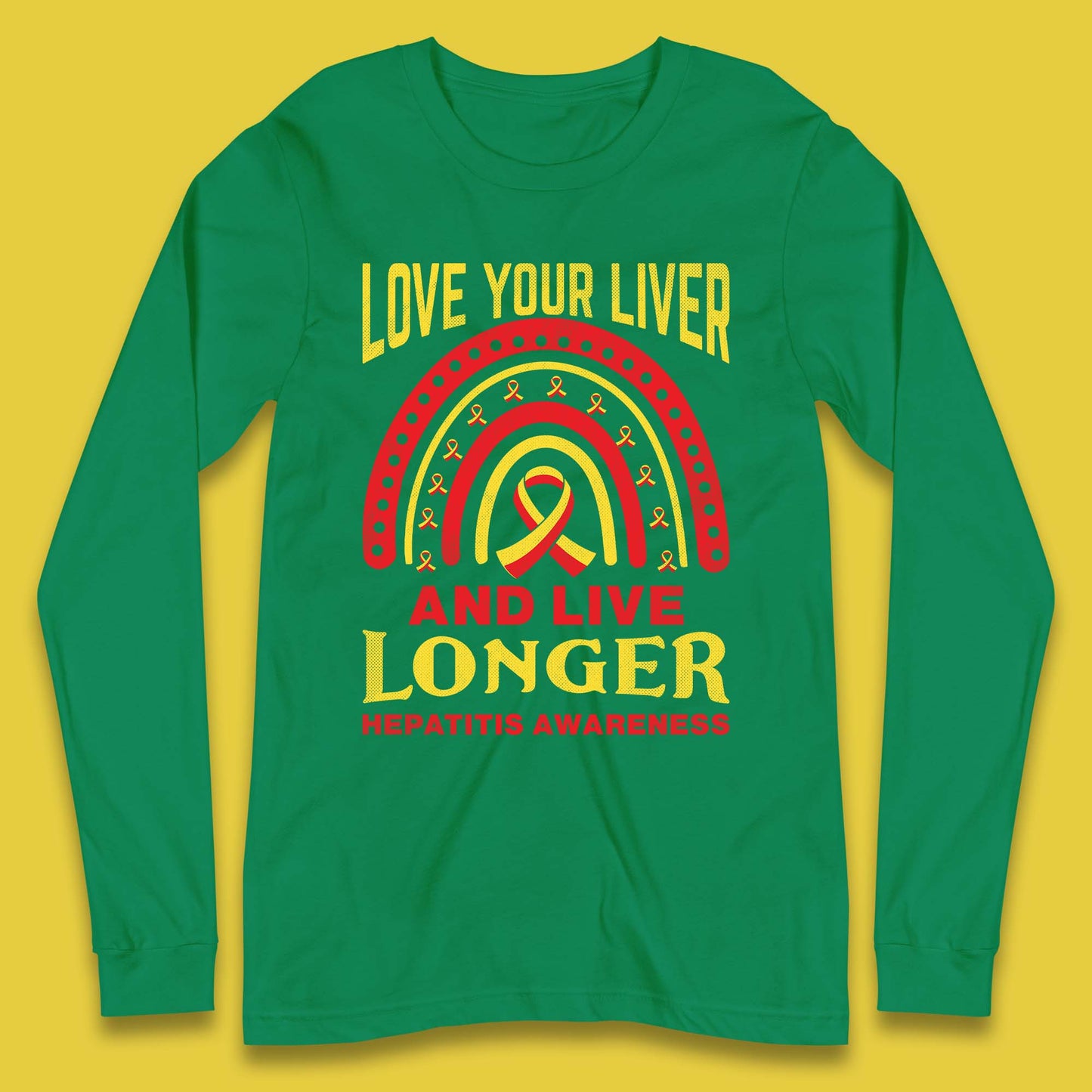 Hepatitis Awareness Long Sleeve T-Shirt