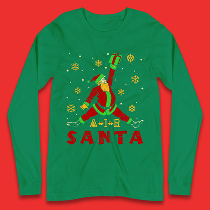 Air Santa Christmas Long Sleeve T-Shirt