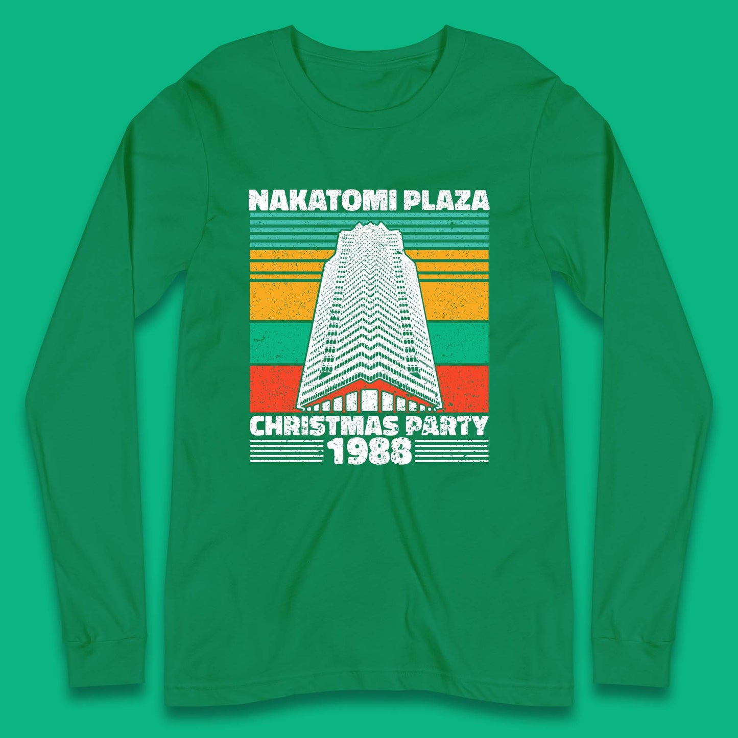 Nakatomi Plaza Christmas Party Long Sleeve T-Shirt