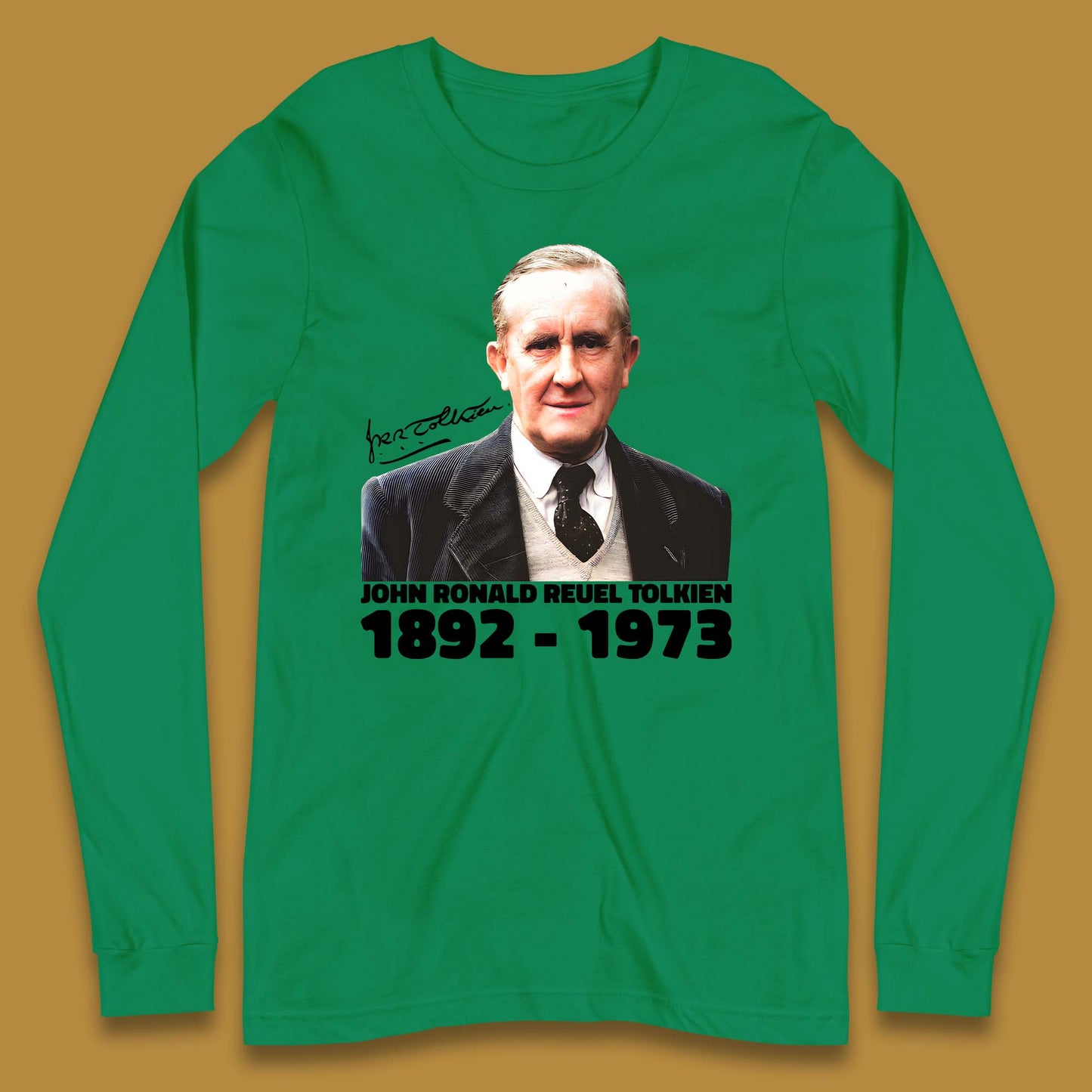 John Ronald Reuel Tolkien 1892-1973 Long Sleeve T-Shirt