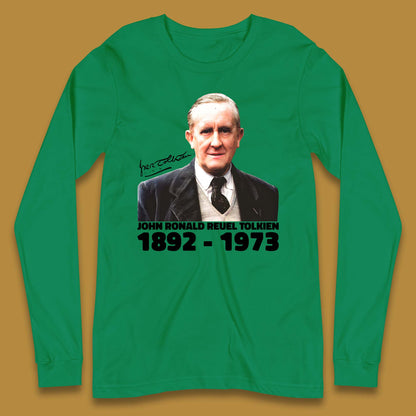 John Ronald Reuel Tolkien 1892-1973 Long Sleeve T-Shirt