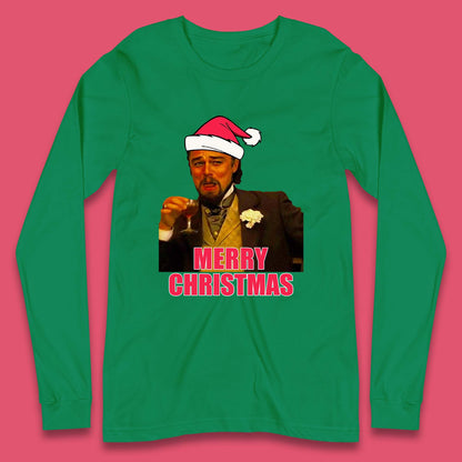 Leonardo DiCaprio Christmas Long Sleeve T-Shirt