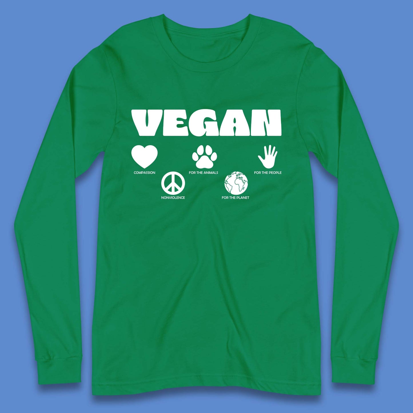 Vegan Long Sleeve T-Shirt