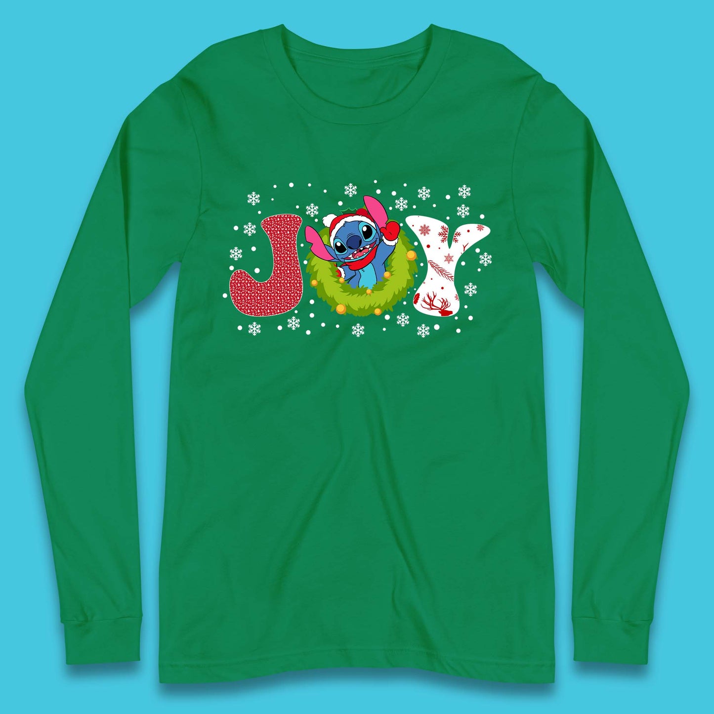 Joy Stitch Christmas Long Sleeve T-Shirt