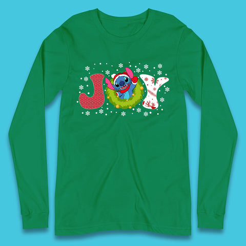 Joy Stitch Christmas Long Sleeve T-Shirt