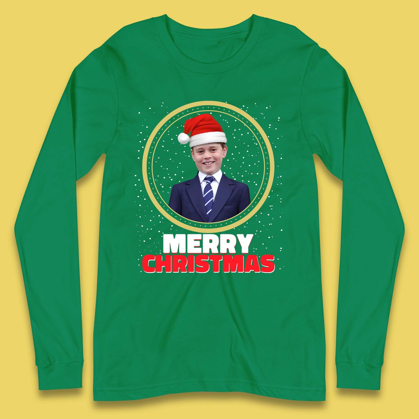Prince George Christmas Long Sleeve T-Shirt