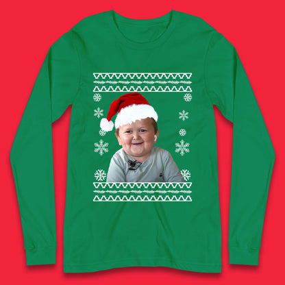 Santa Hasbulla Magomedov Christmas Long Sleeve T-Shirt