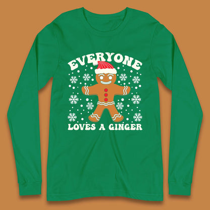 Gingerbread Christmas Long Sleeve T-Shirt
