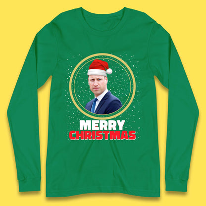 Prince William Christmas Long Sleeve T-Shirt
