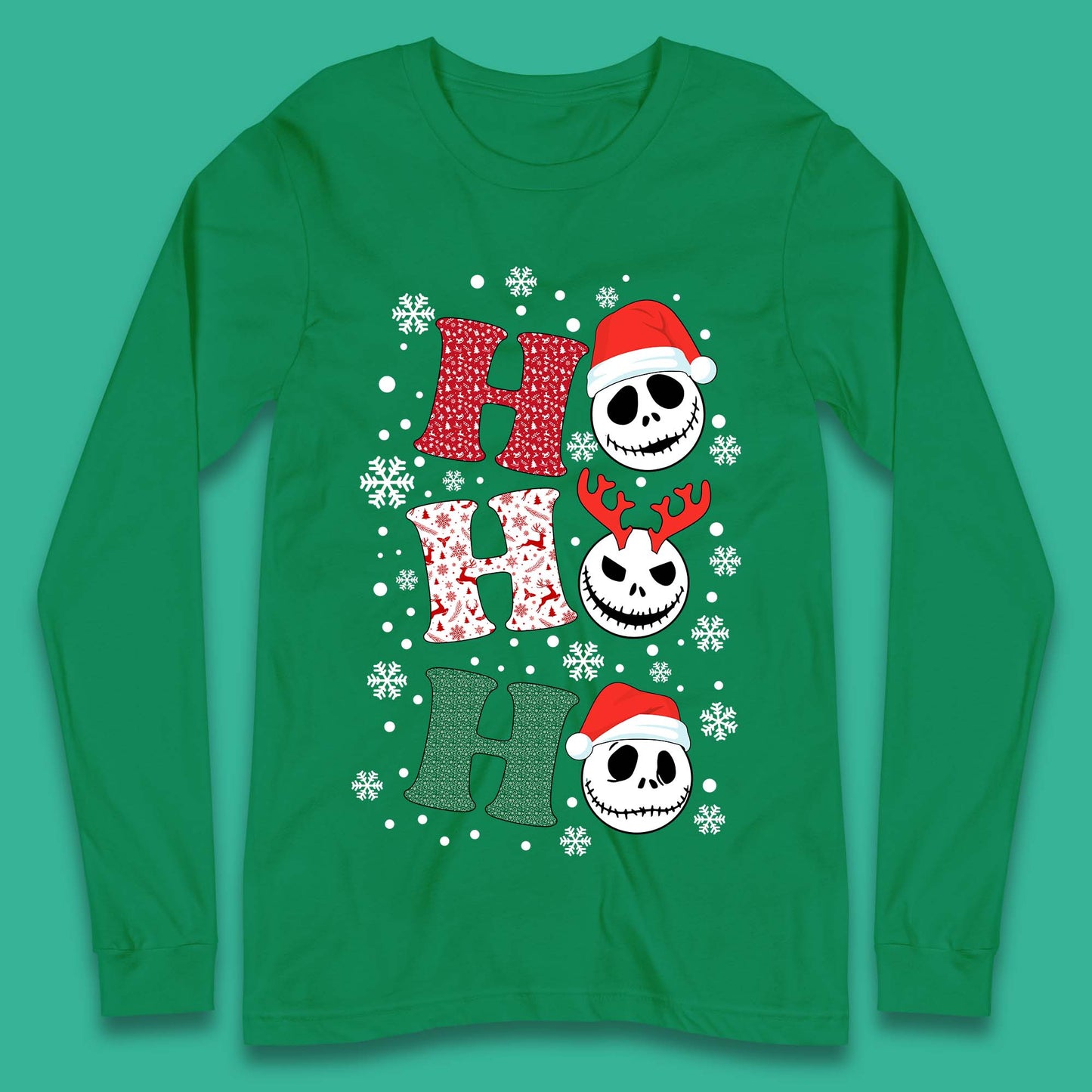 Jack Skellington Christmas Long Sleeve T-Shirt