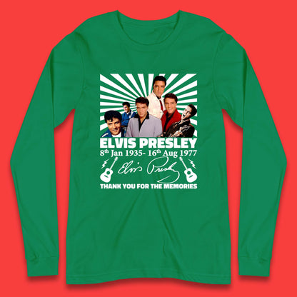Elvis Presley Long Sleeve Shirts