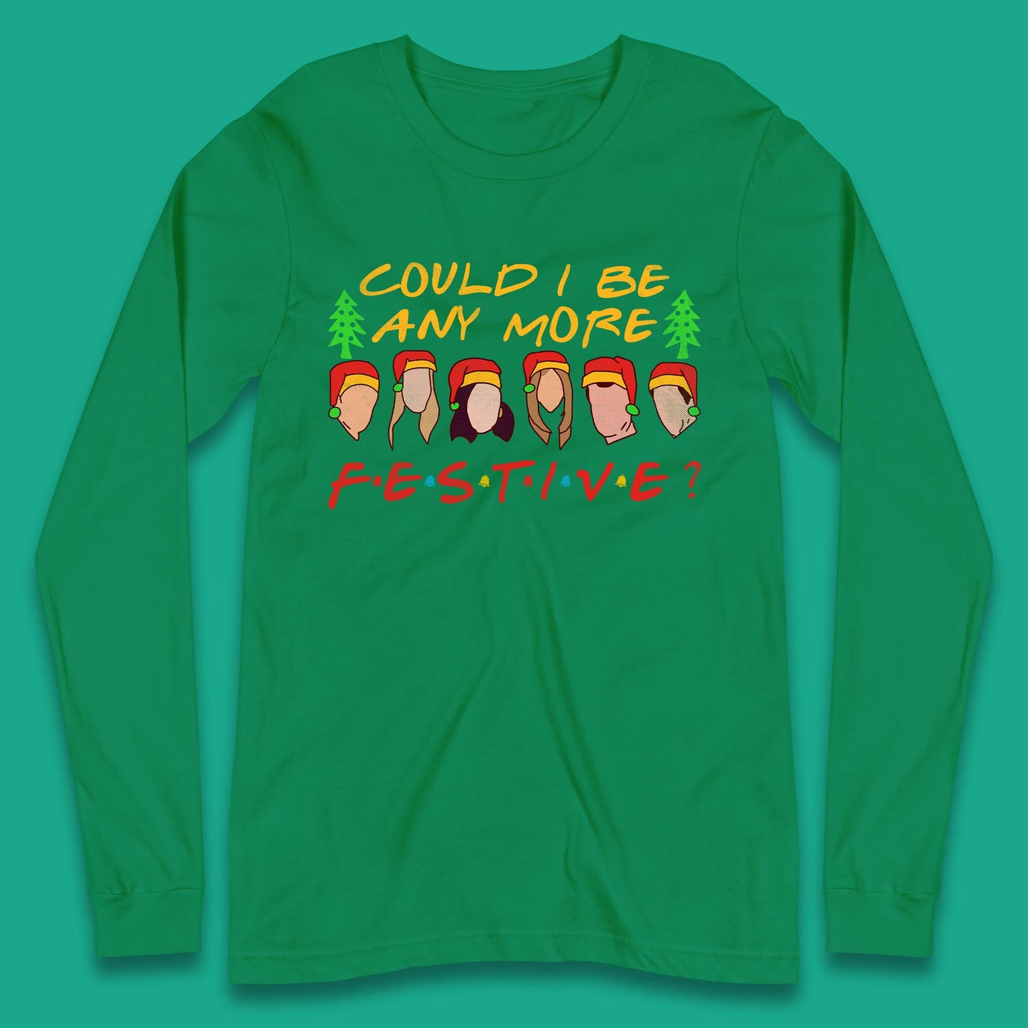 Friends Inspired Christmas Long Sleeve T-Shirt