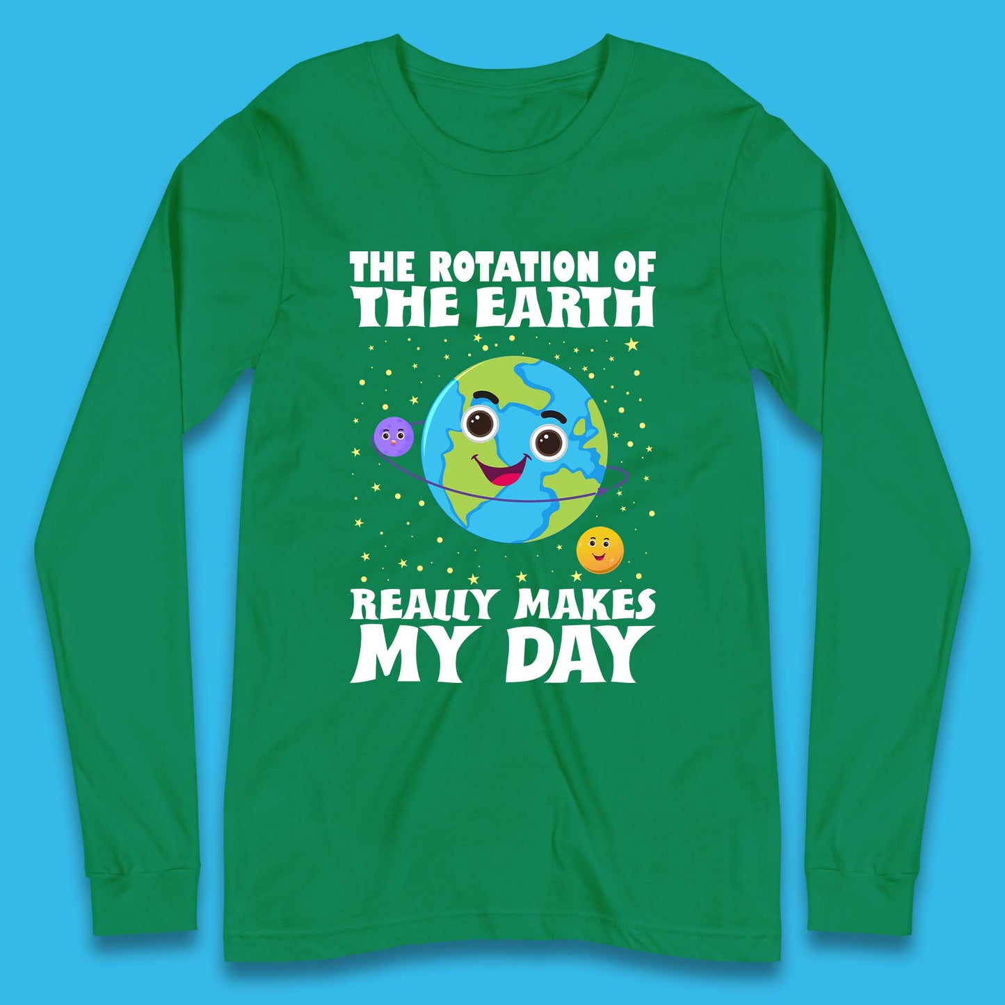 Rotation Of Earth Long Sleeve T-Shirt