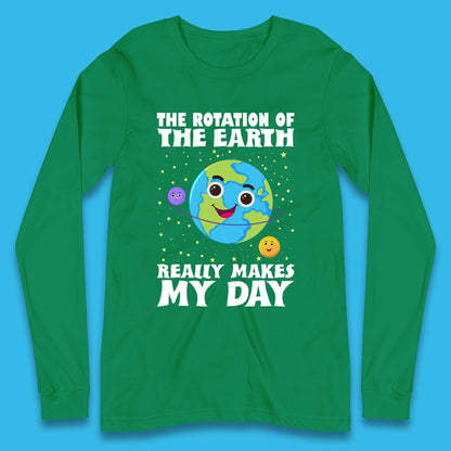 Rotation Of Earth Long Sleeve T-Shirt