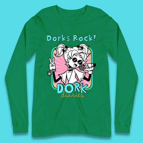 Dorks Rock Dork Diaries Long Sleeve T-Shirt