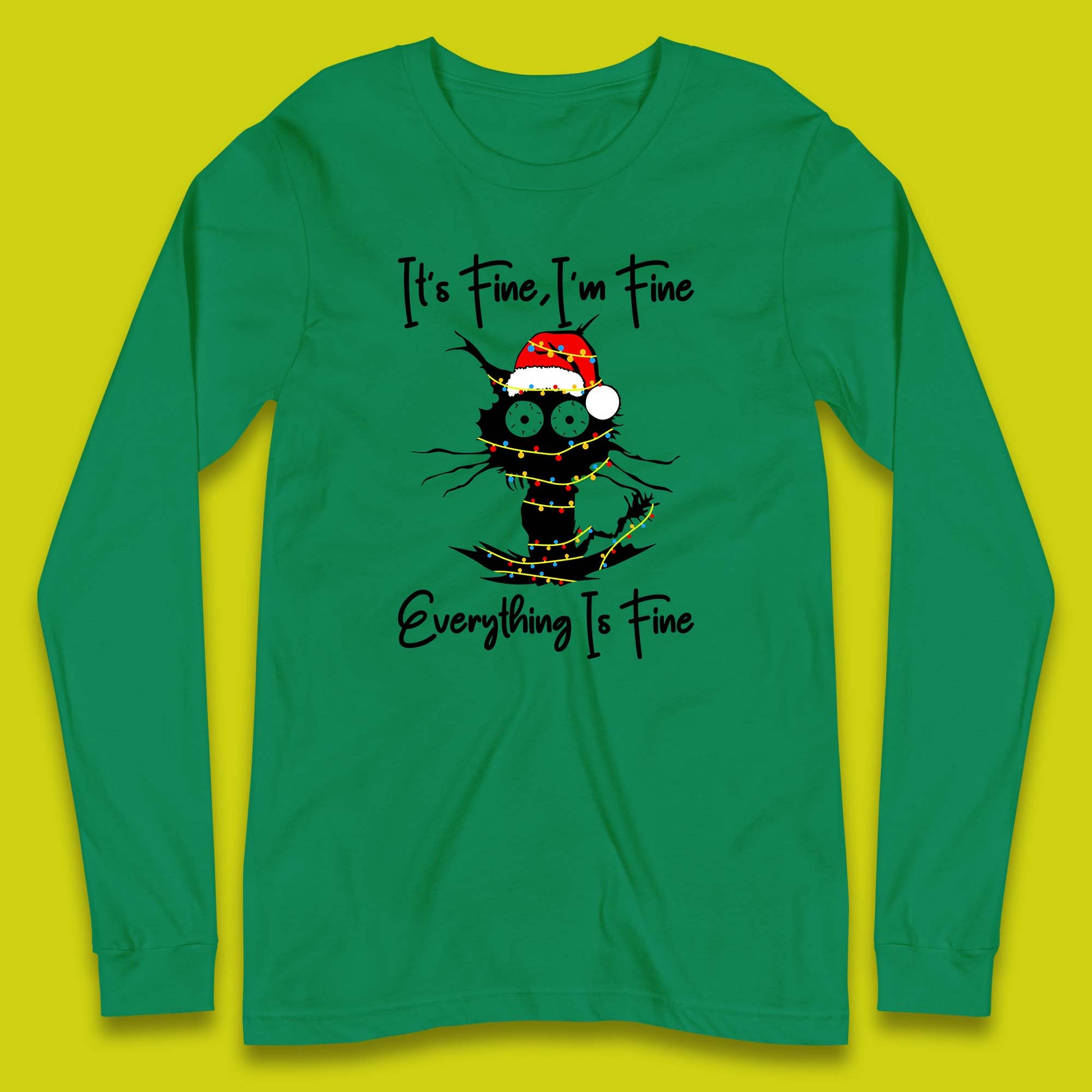 electrocuted cat long sleeve t shirt