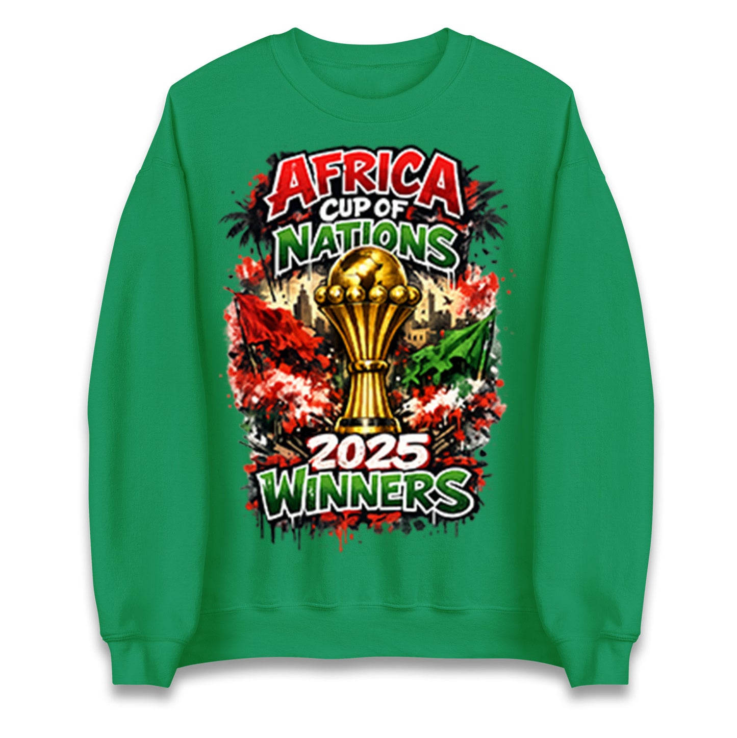 Morocco Africa Cup Of Nations Winners 2025 Jumper