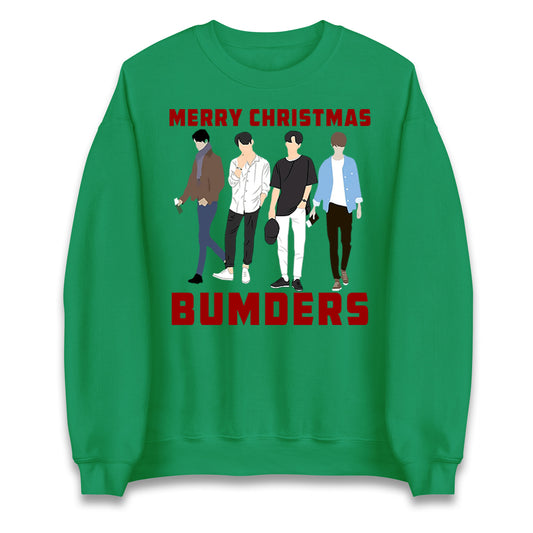 Merry Christmas Bumders The Inbetweeners Unisex Sweatshirt