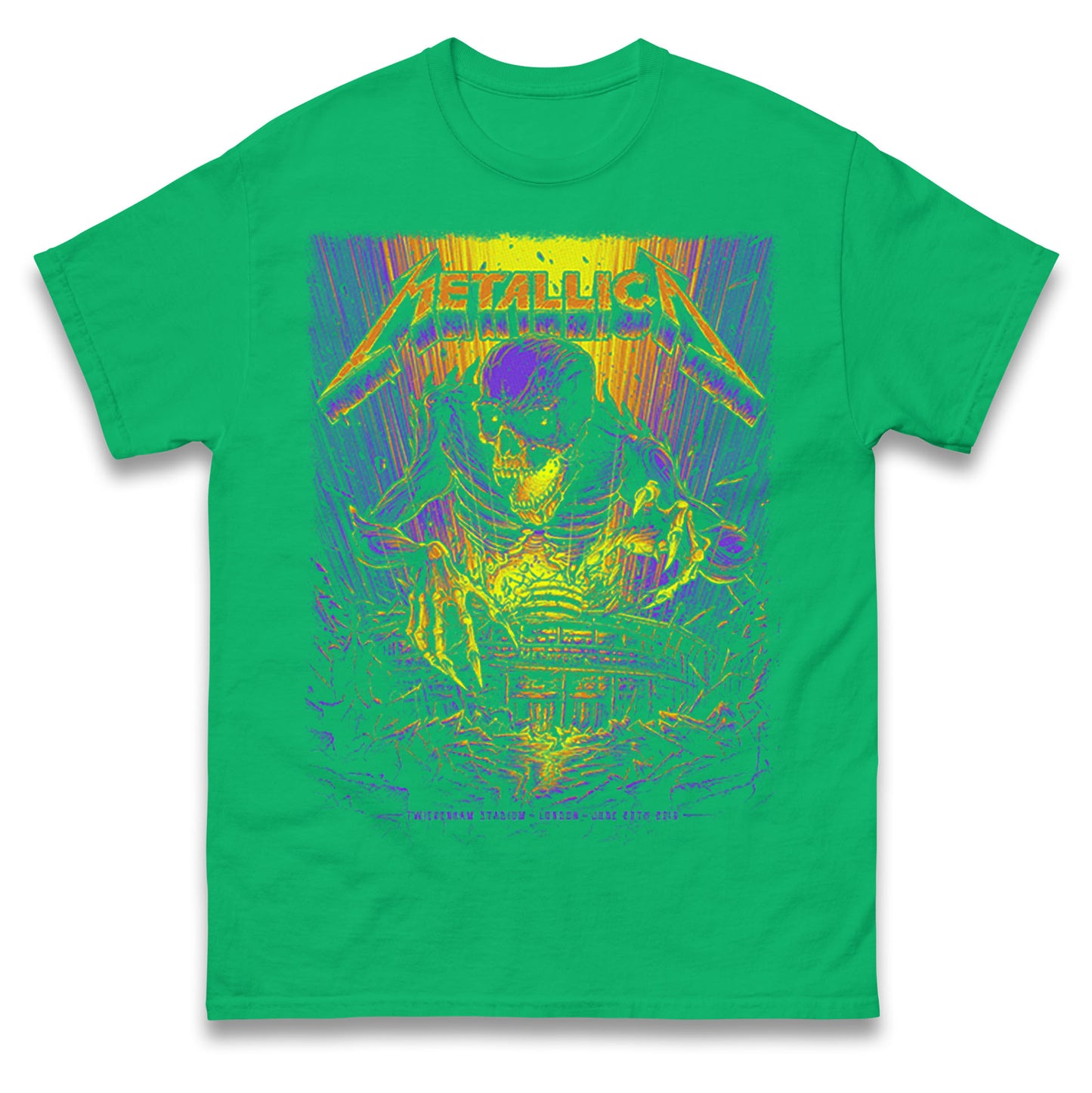 Metallica Twickenham Stadium T Shirt