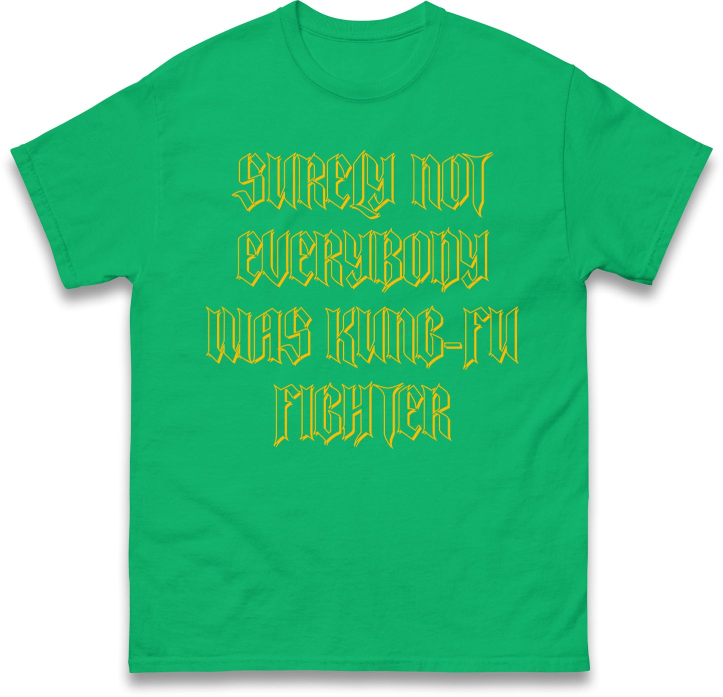 Surely Not Everybody Was Kung Fu Fighter T Shirt