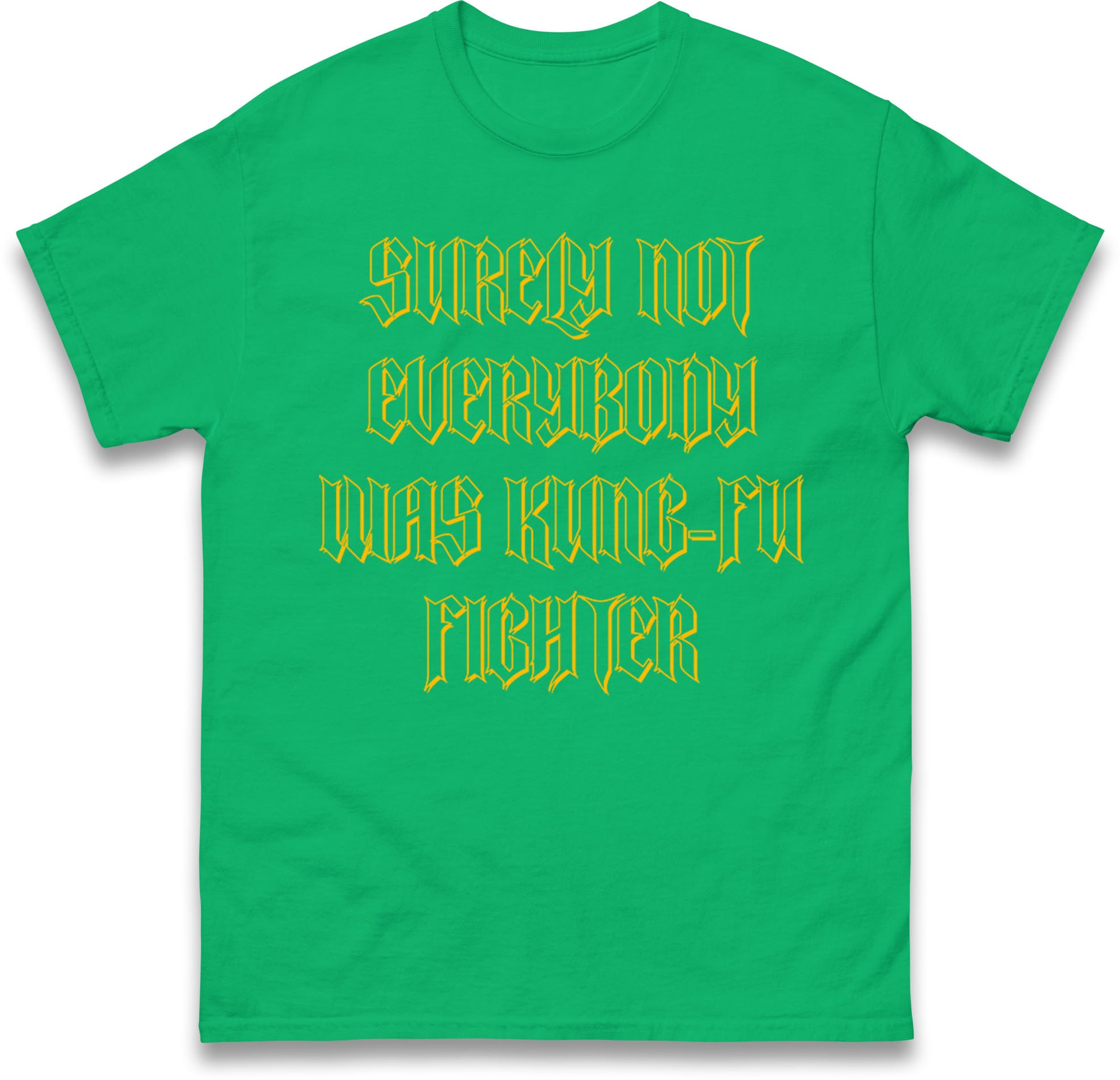 Surely Not Everybody Was Kung Fu Fighter T Shirt
